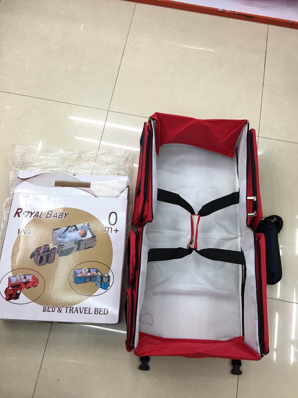MOTOHOOD Multifunction Baby Diaper Bag  Baby Travel Crib Large-capacity Mother's Maternity Bag Baby Stroller Nappy Bag Mommy Bag