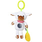 Baby Sensory Hanging Rattles Soft Learning Toy Plush Animals Stroller Infant Car Bed Crib with Teether for Bebe Babies Toddlers