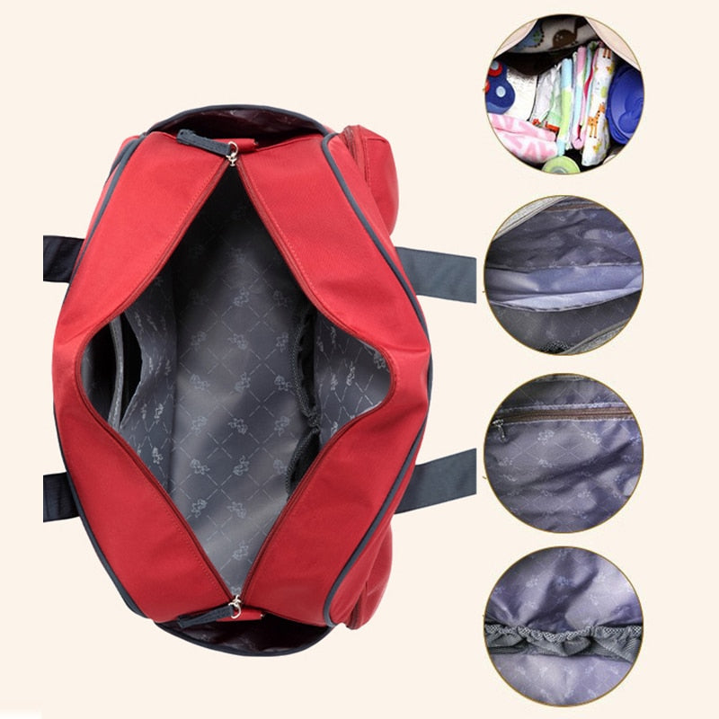 Colorland large capacity baby diaper bag Backpack organizer nappy bags mummy maternity bags for mother baby bag diaper handbag