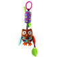 Baby Sensory Hanging Rattles Soft Learning Toy Plush Animals Stroller Infant Car Bed Crib with Teether for Bebe Babies Toddlers